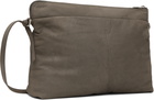 Rick Owens Gray Hollywood Big Adri Bag