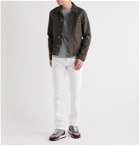 Dunhill - Axis Ripstop, Suede and Leather Sneakers - Gray