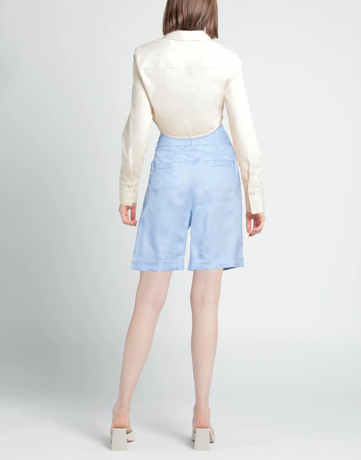 Peserico Womens Shorts & Bermuda Shorts Sky in Blue
