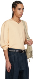 LEMAIRE Yellow LS Relaxed T-shirt