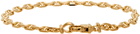 Tom Wood Gold Cable Bracelet