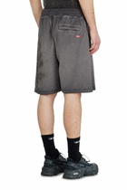 Diesel Sweatshorts with dévoré motifs - Shorts - Man -