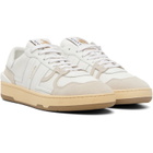 Lanvin White Clay Sneakers