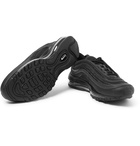 Nike - Air Max 97 Faux Leather and Mesh Sneakers - Men - Black