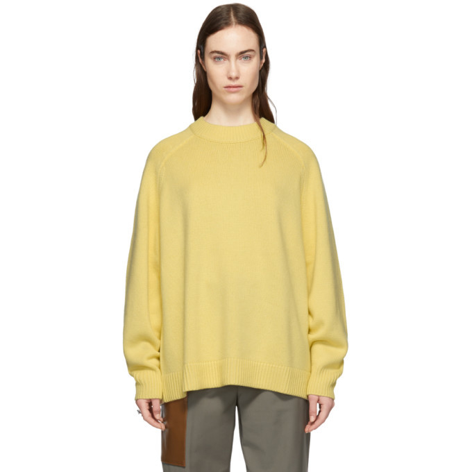 Photo: Tibi Yellow Cashmere Oversized Sweater