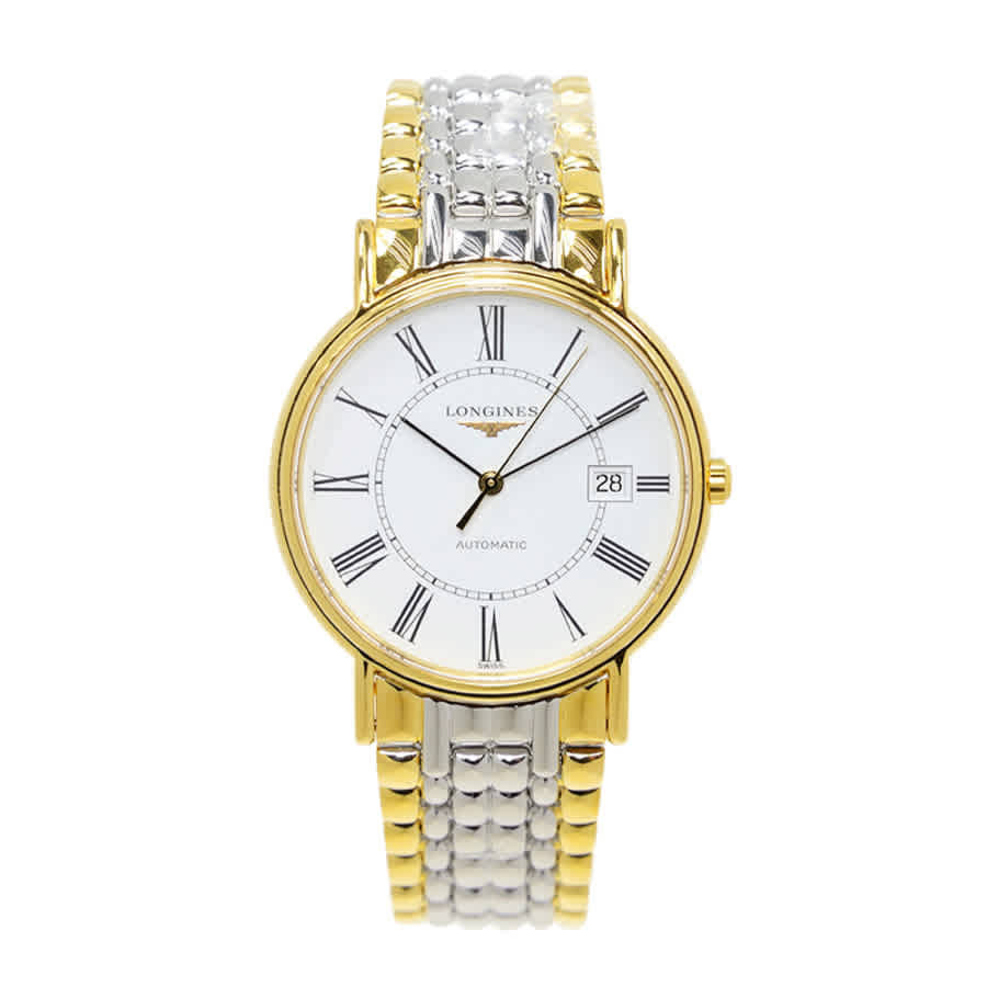 Longines Presence Automatic White Dial Mens Watch L4.921.2.11.7