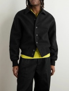 Jacquemus - Feltro Wool-Felt Bomber Jacket - Black