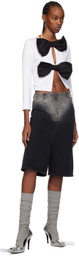 Pushbutton SSENSE Exclusive White Cardigan
