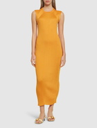 JIL SANDER - Sleeveless Jersey Midi Dress