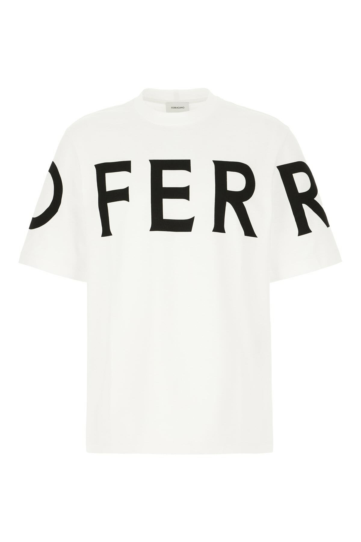 Ferragamo Blue & White Venus T-Shirt Salvatore Ferragamo