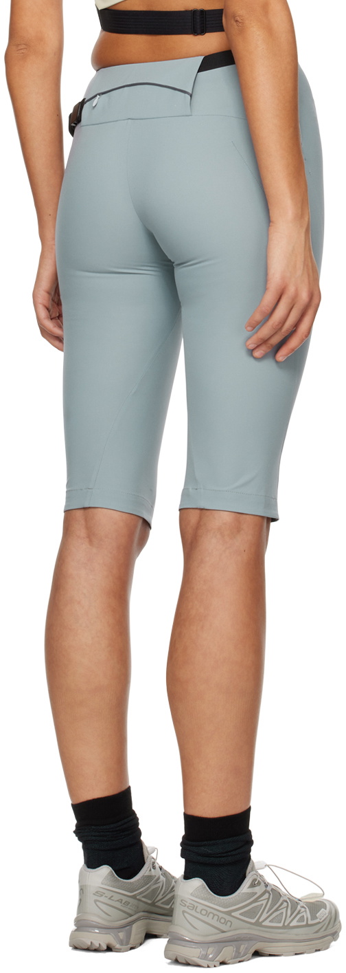 HYEIN SEO Blue Belted Shorts