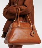 Miu Miu Vivant Medium leather bowling bag
