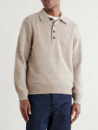 Eleventy - Wool Polo Sweater - Neutrals