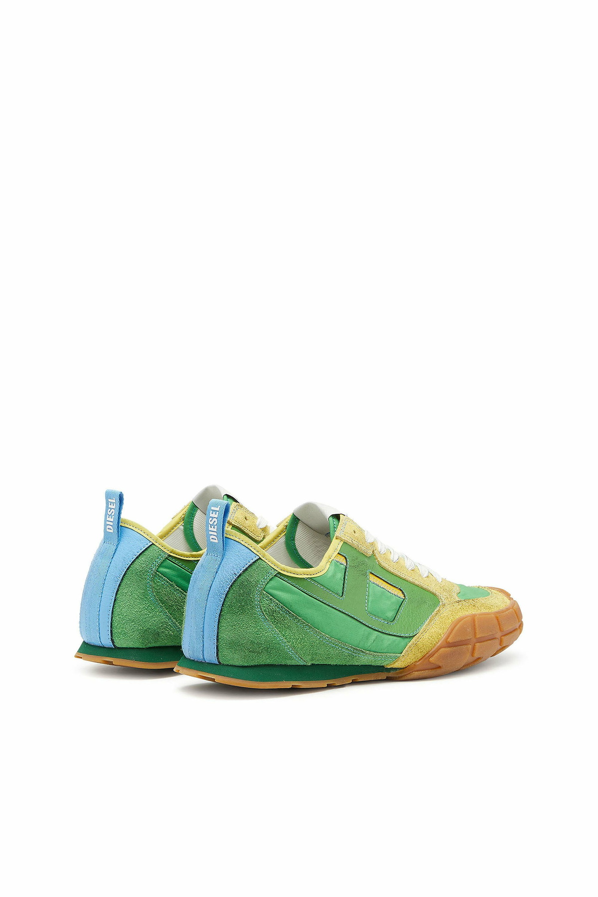 Diesel S-Pagodha - Sneakers in leather and nylon - Sneakers Mens in Green