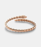 Bvlgari Serpenti Viper 18kt rose gold bracelet with diamonds