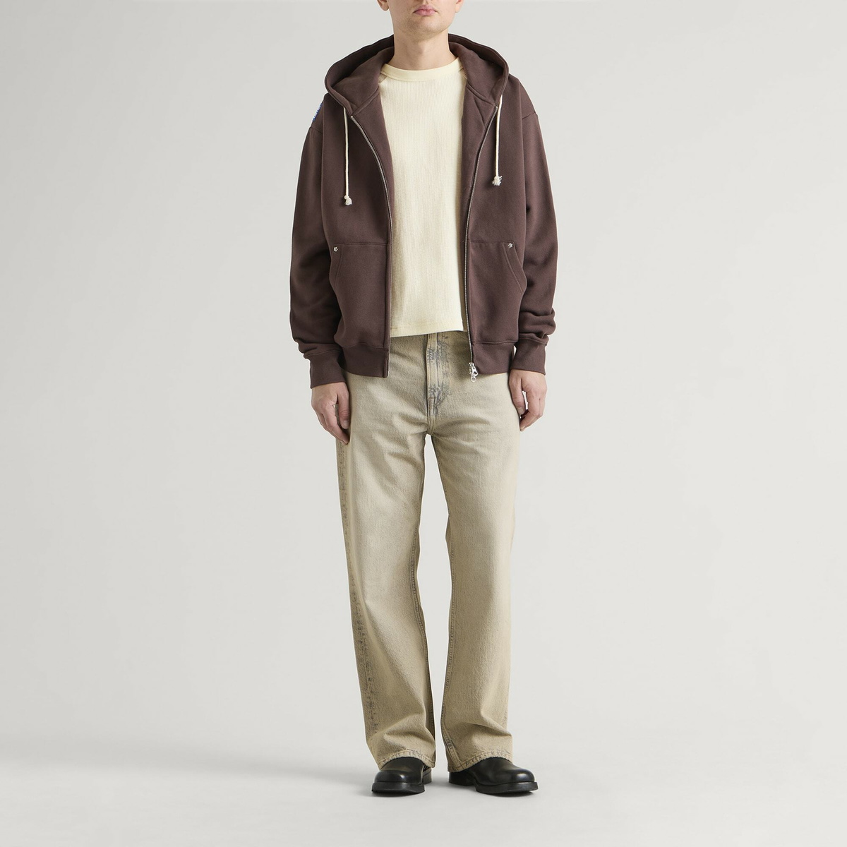 Larriet Men's Tony T-Shirt in Cream