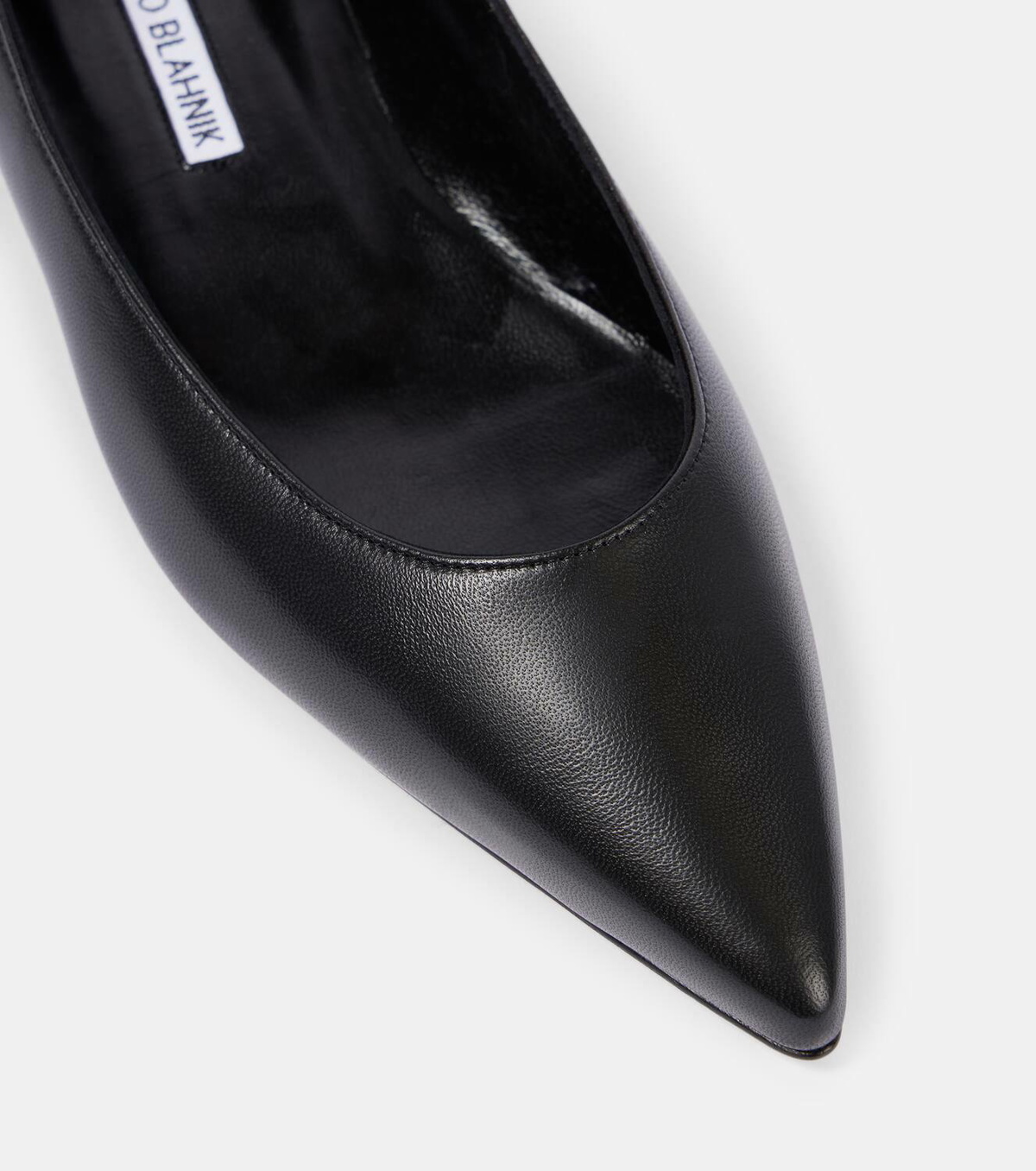 Manolo Blahnik Kietta leather ballet flats Manolo Blahnik