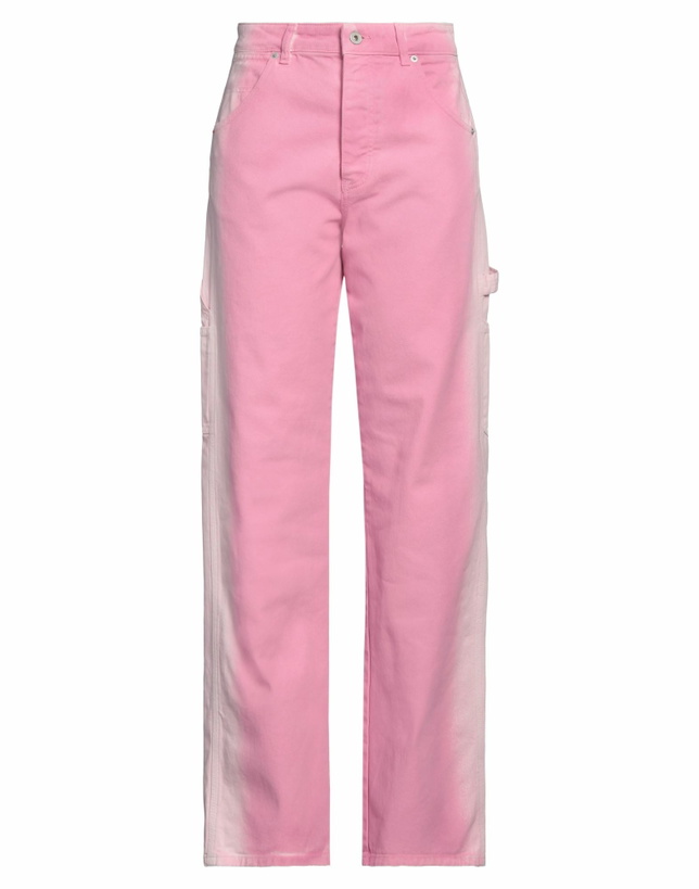 Photo: Heron Preston Womens Jeans in Pink