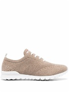 KITON - Leather Low-top Sneakers