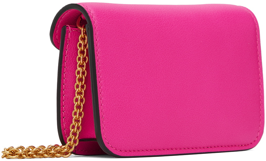 【VALENTINO】MICRO LOCO SHOULDER BAG Locò Micro leather shoulder bag in white - Valentino