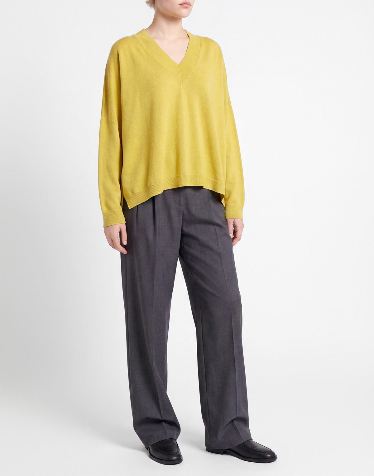 Manila Grace Womens Sweater in Yellow