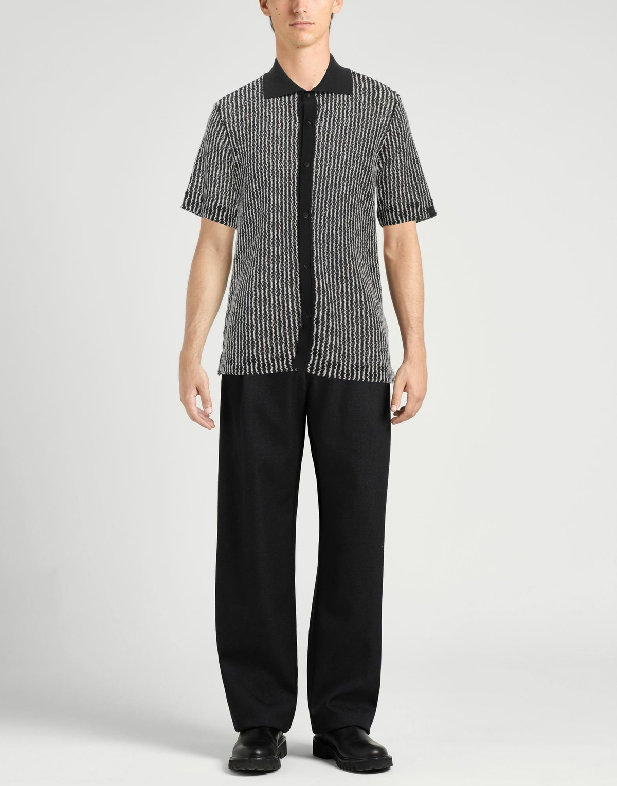 Rag & Bone Mens Shirt in Black