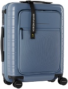 Horizn Studios Blue M5 Essential Cabin Suitcase, 37 L