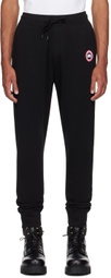Canada Goose Black Huron Sweatpants
