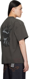 Ksubi Black Graff Ekcess S/S T-shirt