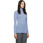 Loewe Blue Anagram Turtleneck Sweater