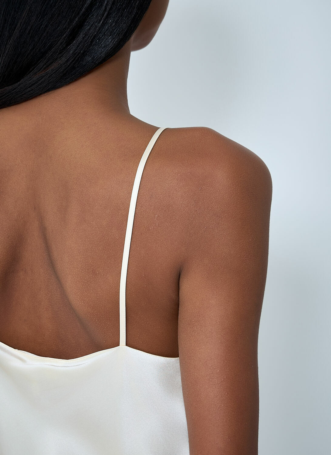 Chloé Silk Satin And Lace Tank Top