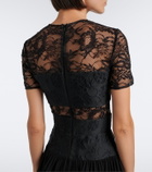 Elie Saab Lace midi dress