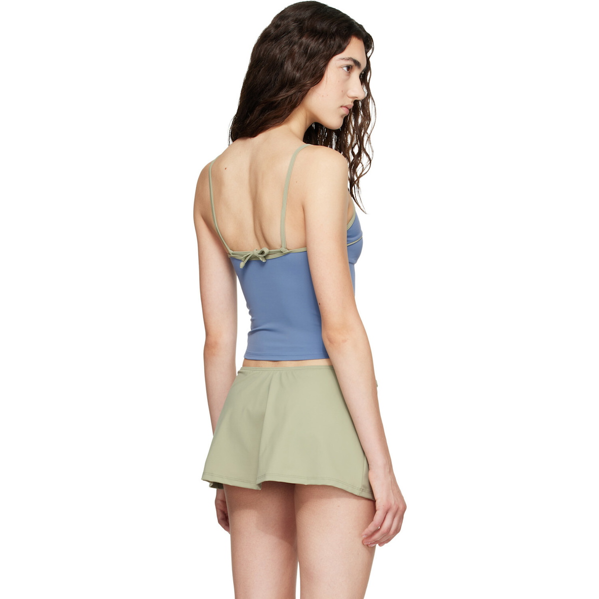 Fruity Booty Blue Reef Tankini Top