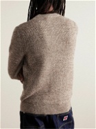 Sunspel - Ribbed Wool Sweater - Brown