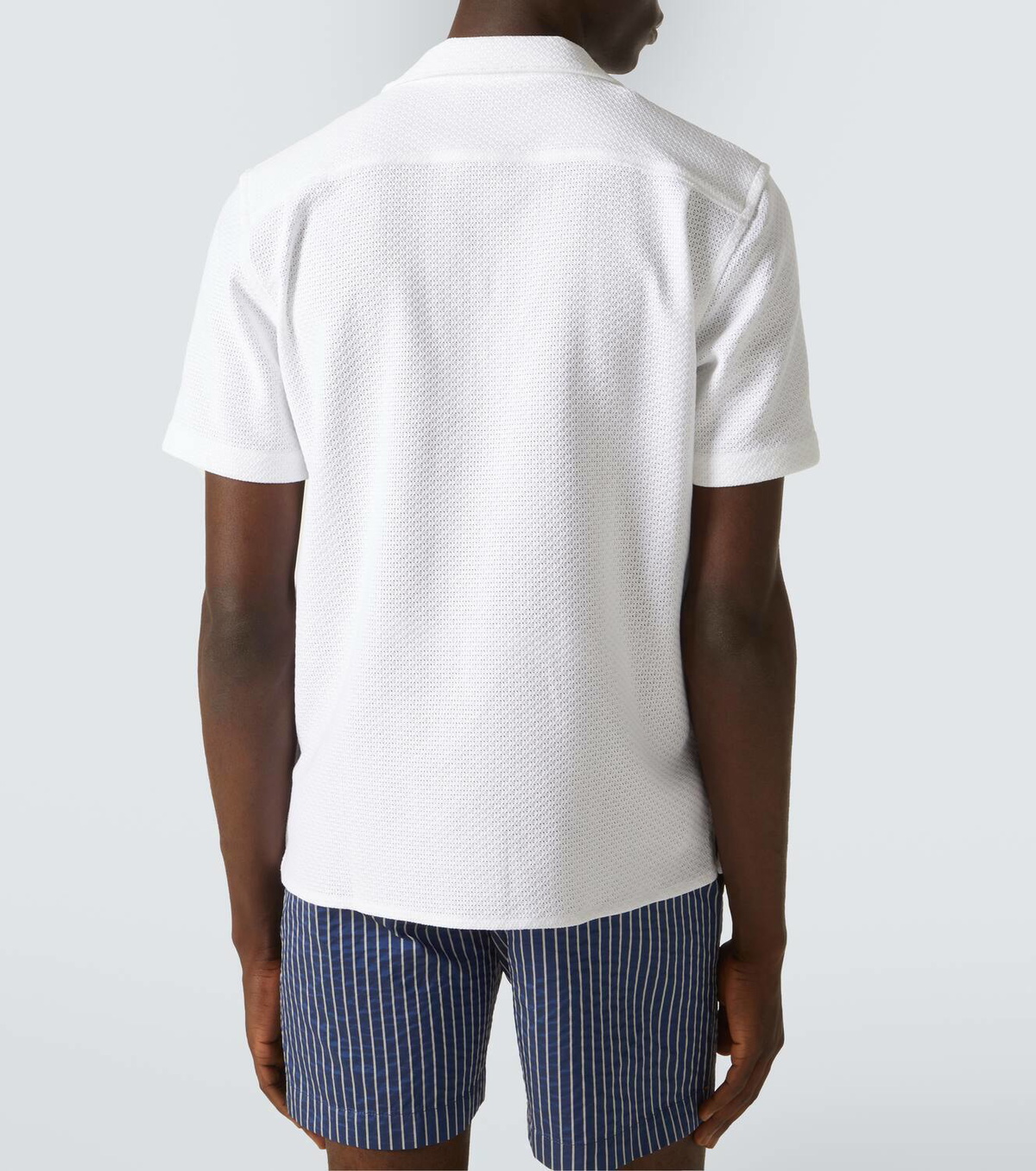 Orlebar Brown Maitan cotton bowling shirt