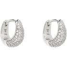Tom Wood Ice Huggies Pave Earrings