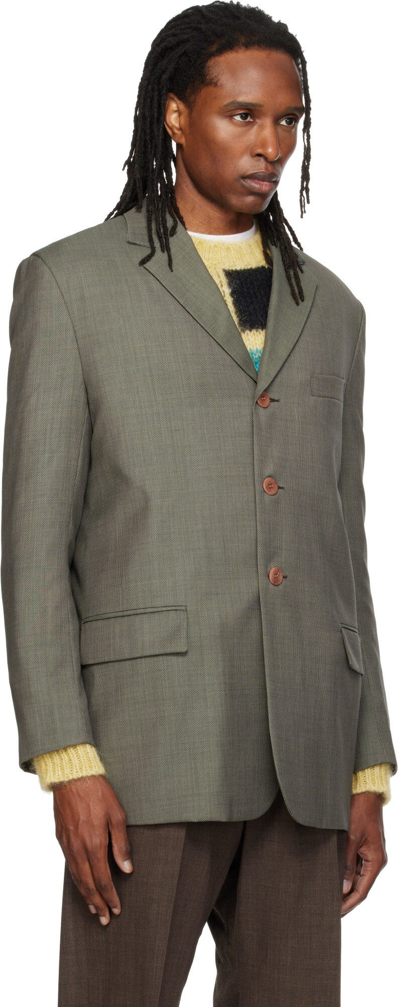 Magliano Gray 'Tre Bottoni' Blazer