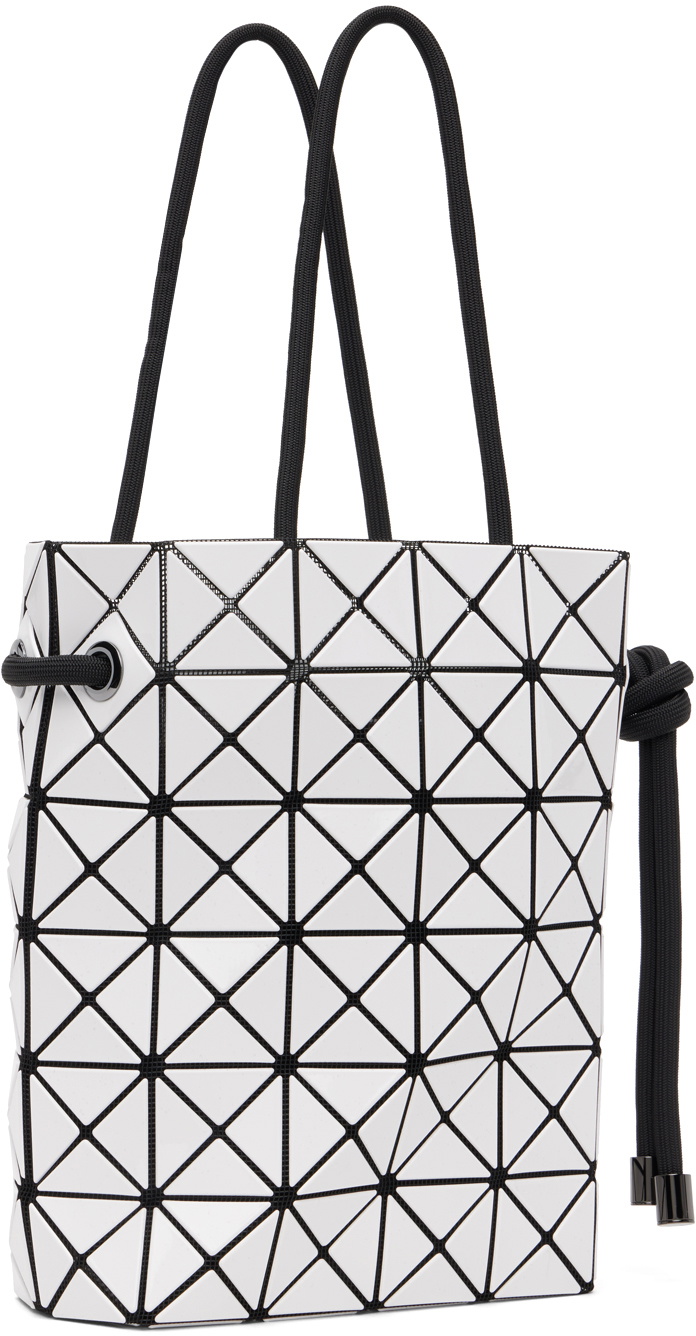 BAO BAO ISSEY MIYAKE White Small Wring Bag Bao Bao Issey Miyake