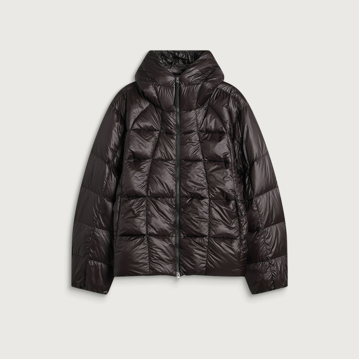 Goldwin Men's 0 Three-Dimensional Down Parka Jacket in After Dark