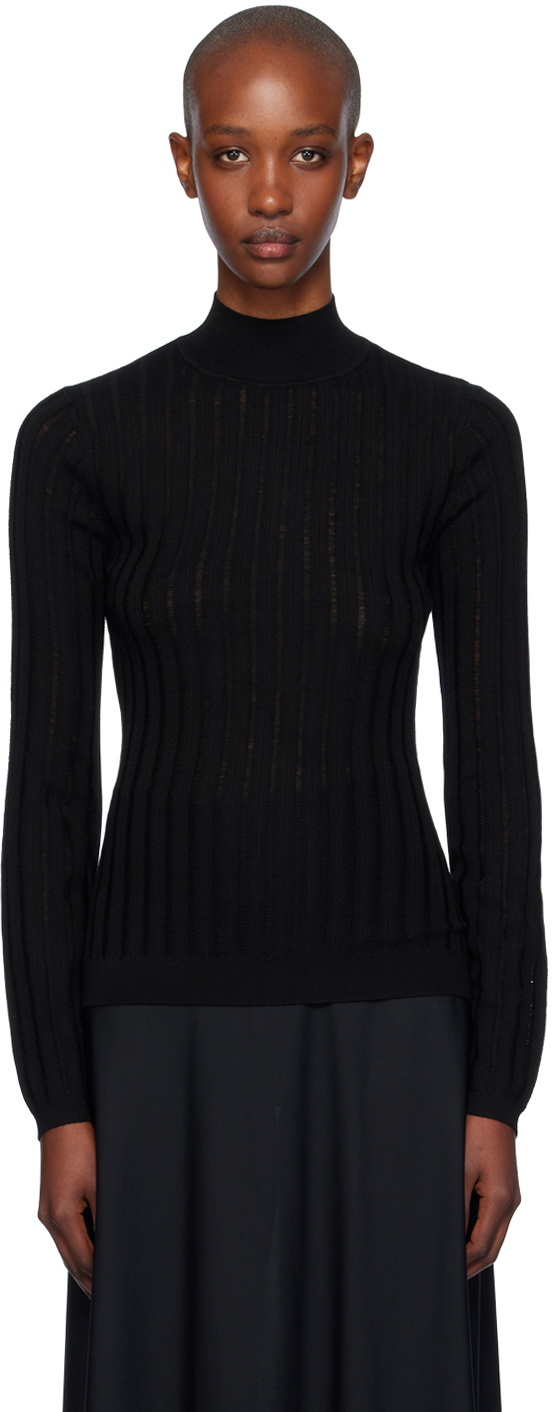 BOSS Black Wool Turtleneck