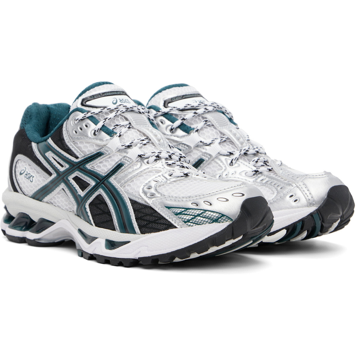 ASICS White & Black Gel-Nimbus 10.1 Sneakers