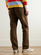 Polo Ralph Lauren - Tapered Linen and Cotton-Blend Trousers - Brown