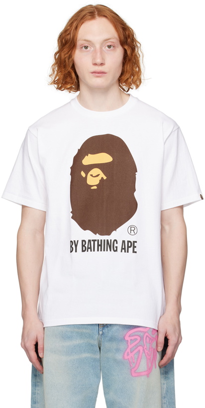Photo: BAPE White 'By Bathing Ape' T-Shirt