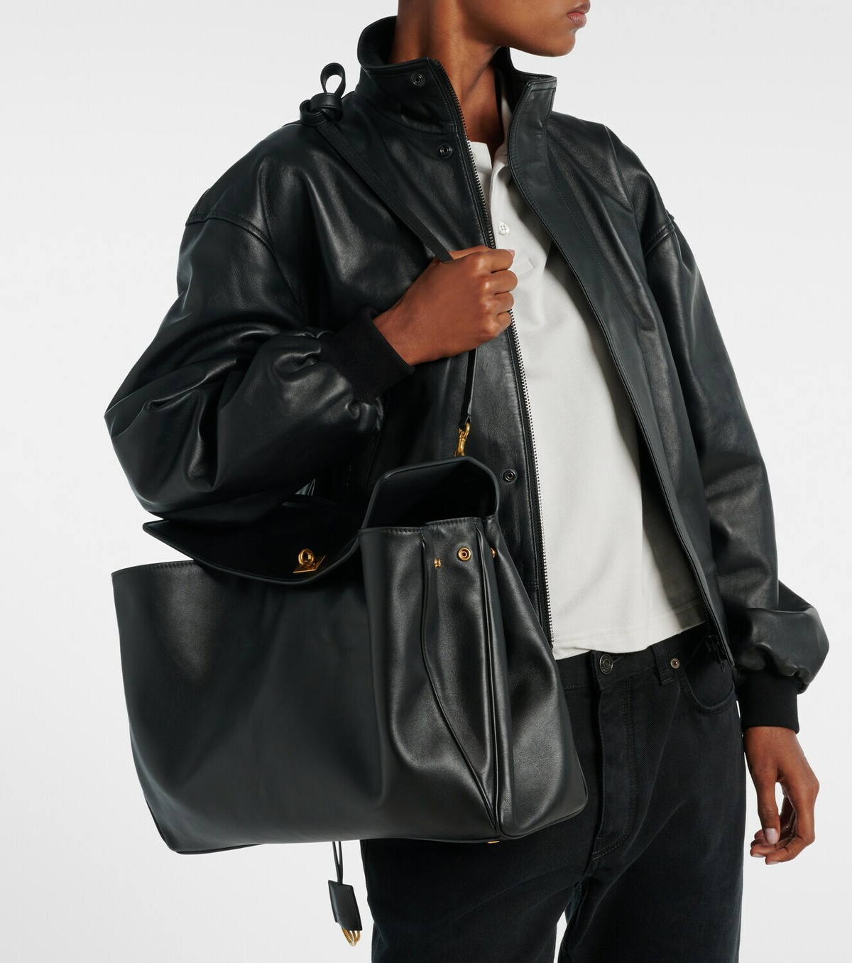 Balenciaga Rodeo Large leather tote bag Balenciaga