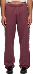 Carne Bollente Burgundy Make You Wet Sweatpants