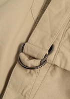 Oliver Spencer Belted Cotton Shorts Beige