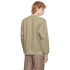 AURALEE Khaki Super Milled Sweatshirt