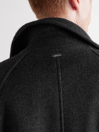Herno - Wool-Blend Twill Coat - Gray