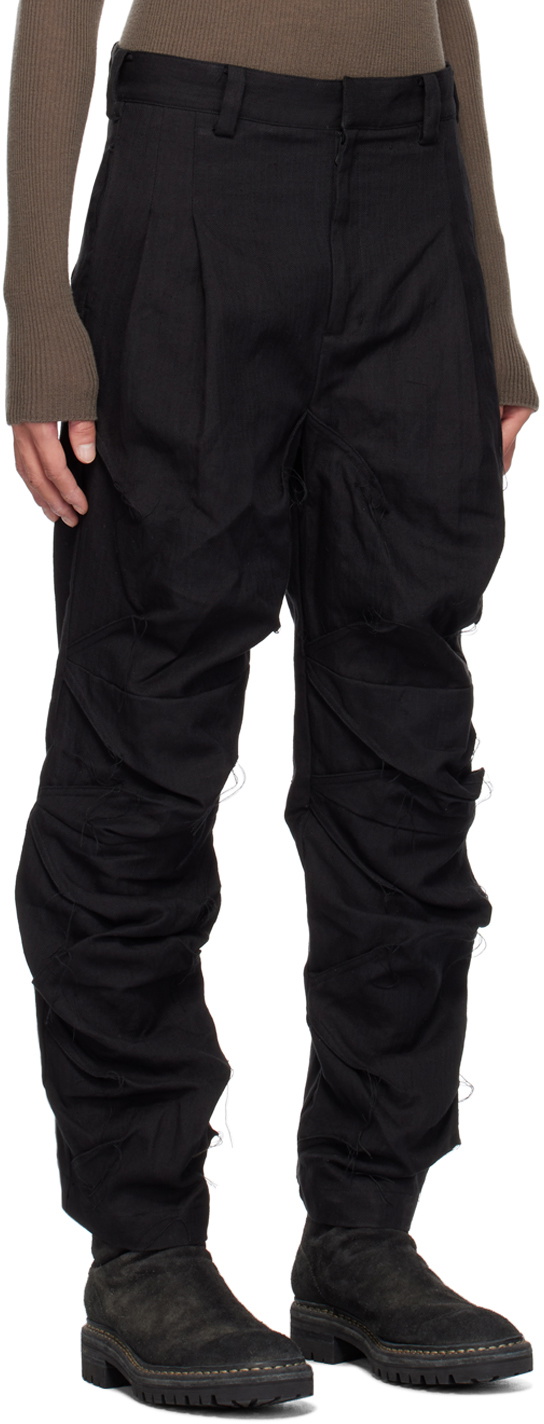 ænrmòus Black Canions Trousers