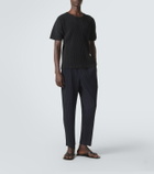 Homme Plissé Issey Miyake Basics pleated T-shirt